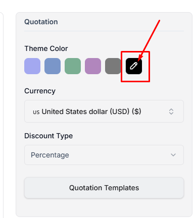 Taskip quotation customization
