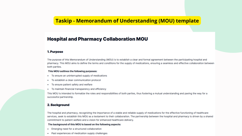 Hospital and Pharmacy