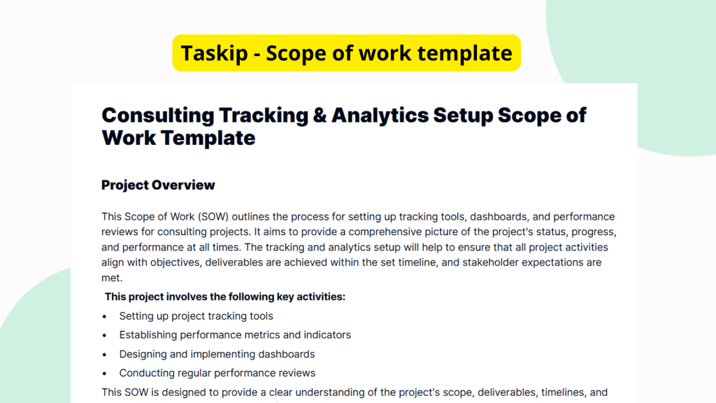 Consulting Tracking