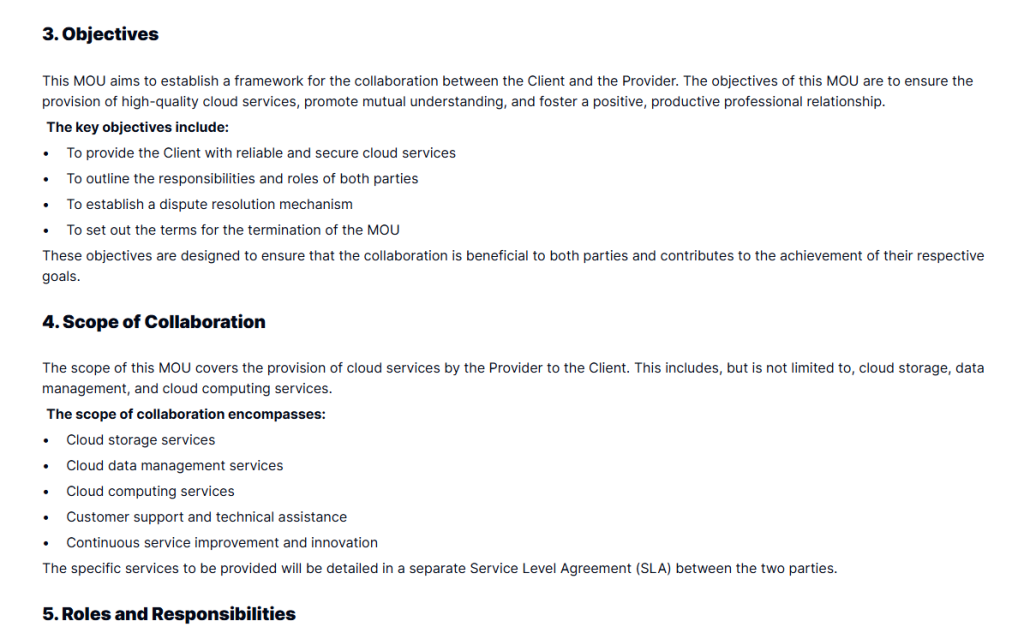 Taskip’s Cloud Services MOU Template – Easily Download, Edit, and Finalize Agreements
