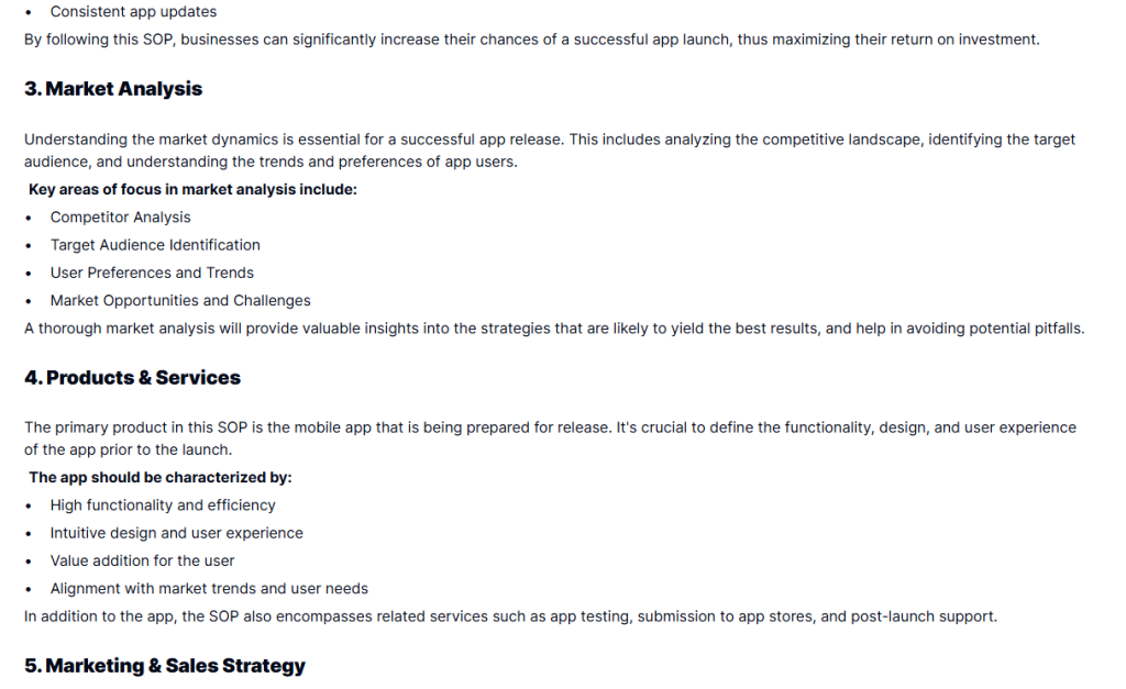 Streamline Deployments with the App Release SOP Template