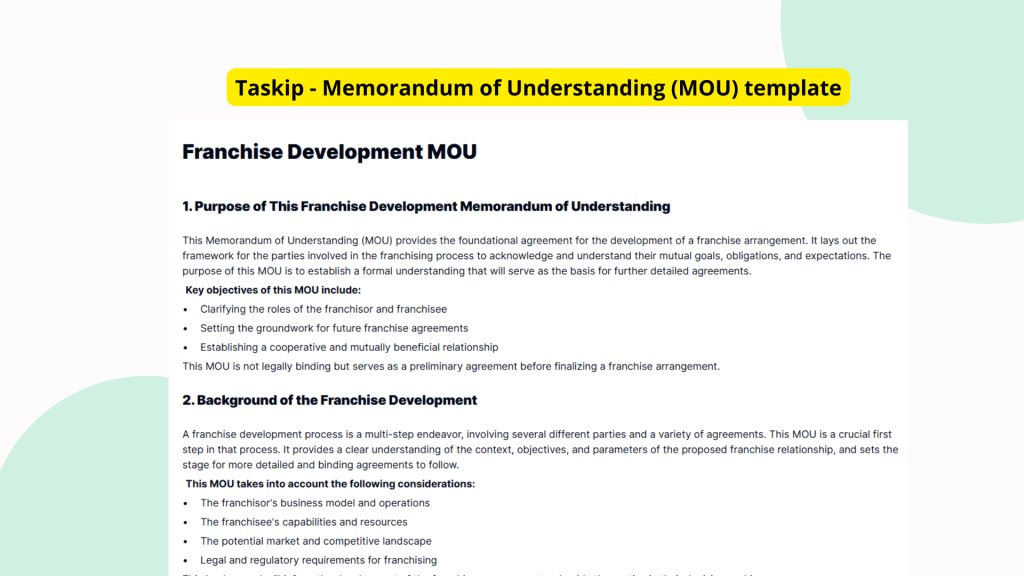 Franchise Development