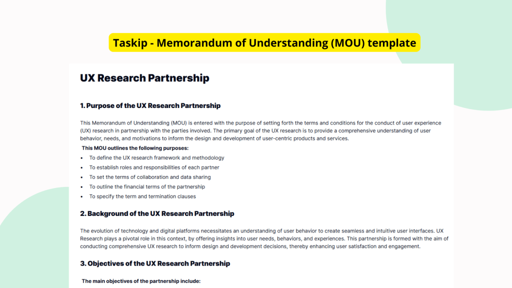 UX Research Partnership