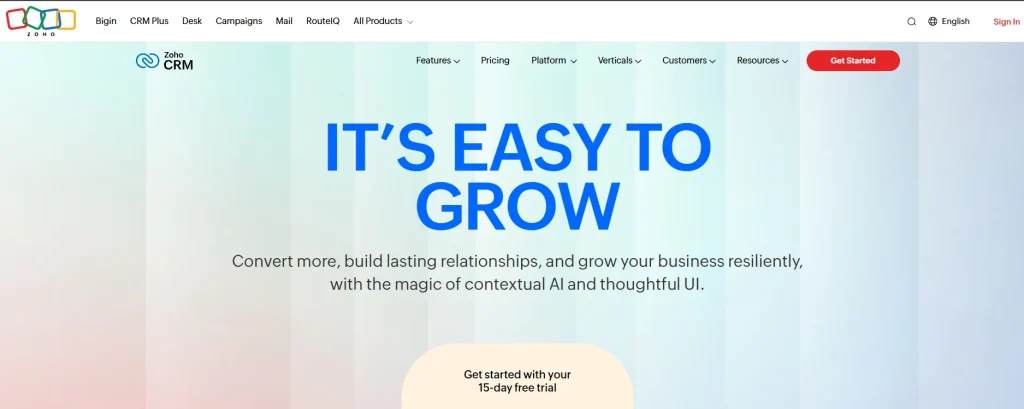 Zoho CRM alternative of HobeyBook Zoho CRM alternative of HobeyBook