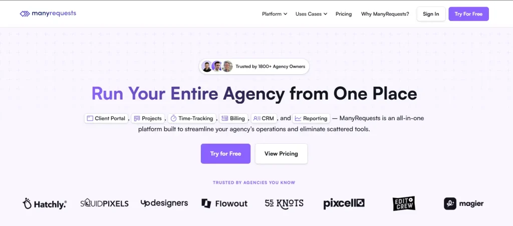 manyrequest: alternative to workflowmax