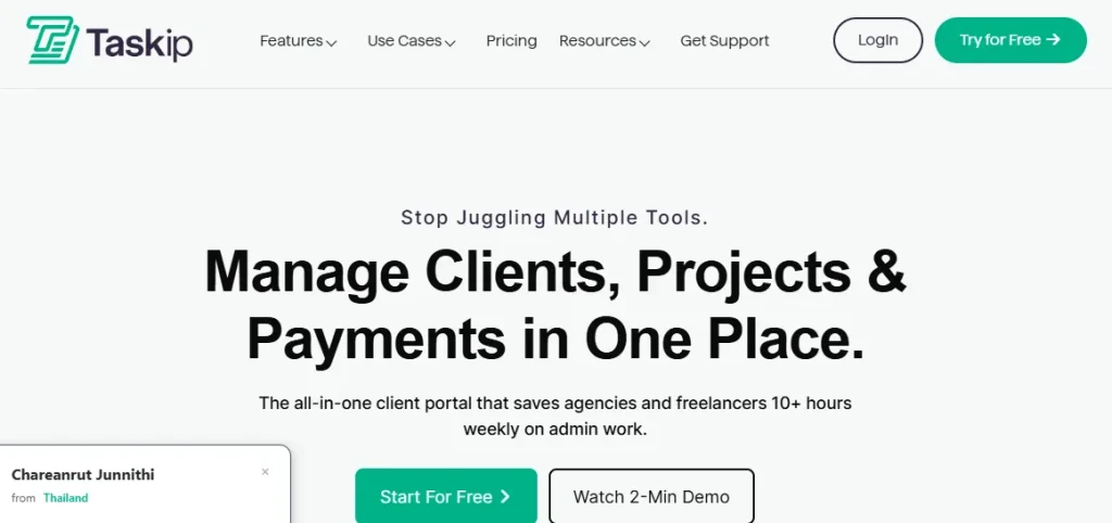 best pandadoc alternative taskip