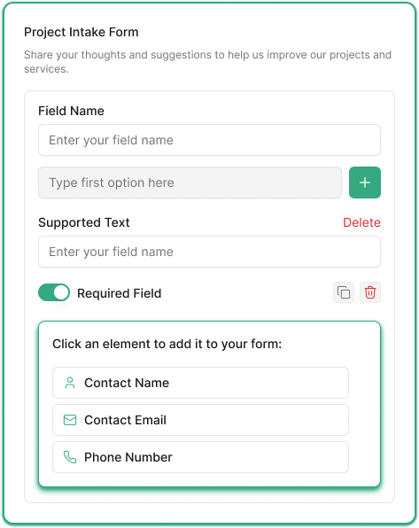 Collect everything you Need before work begins