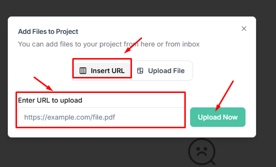 upload file in taskip