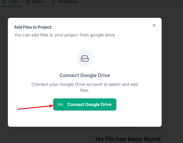 connect google drive to taskip
