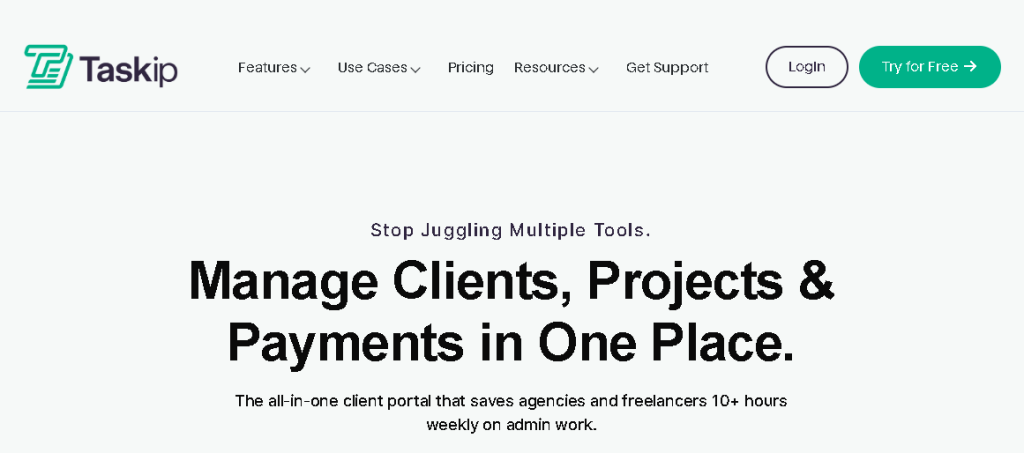 best accelo alternative taskip