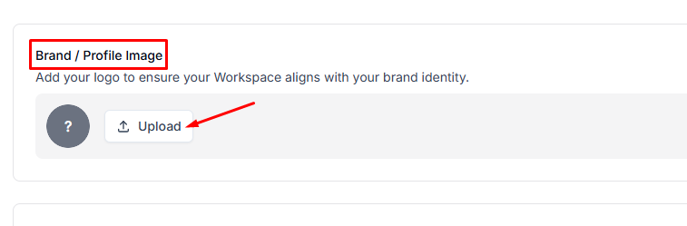 add your Brand Image in taskip