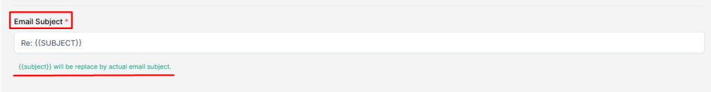 adding auto email reply to taskip