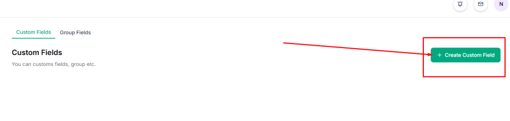 Create custom feild in Taskip