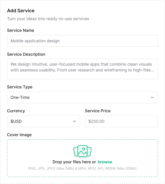 Create Services Get Leads & Drive Sales