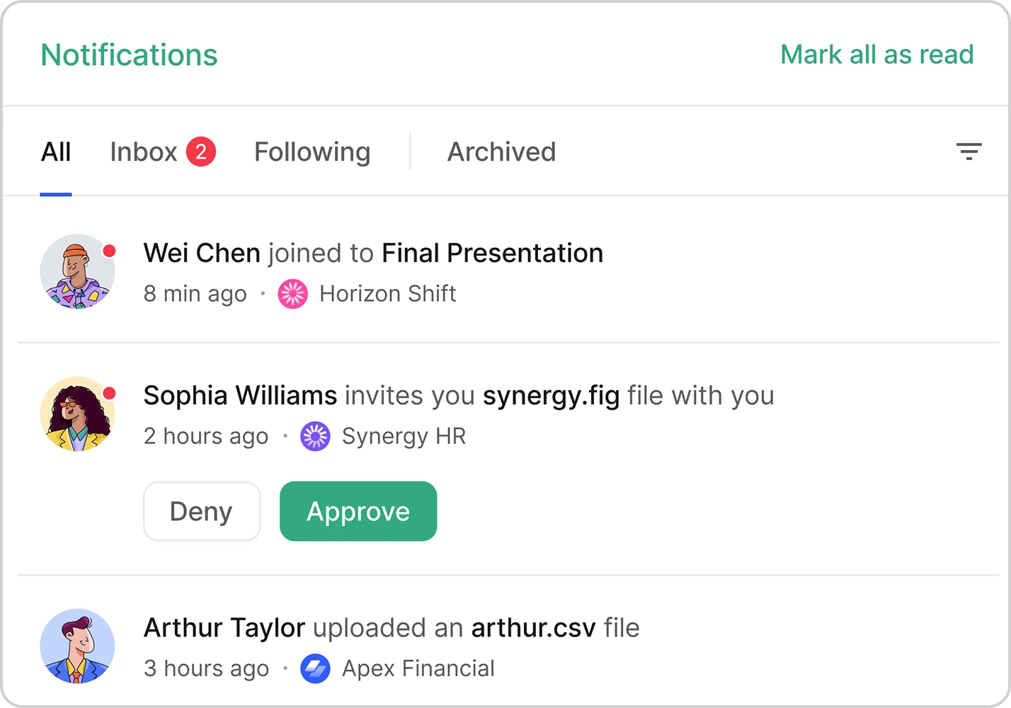 Instant Notifications