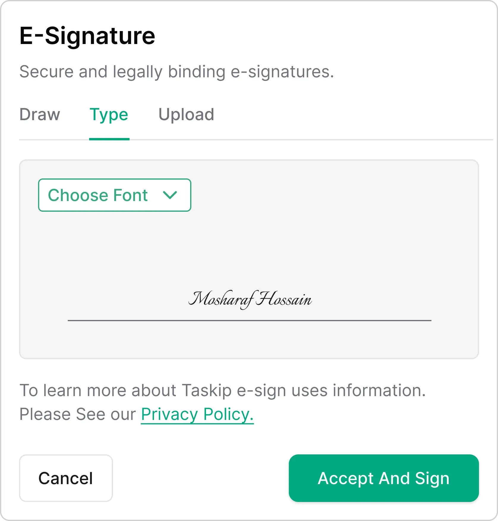 Clients Sign in Under 2 Minutes