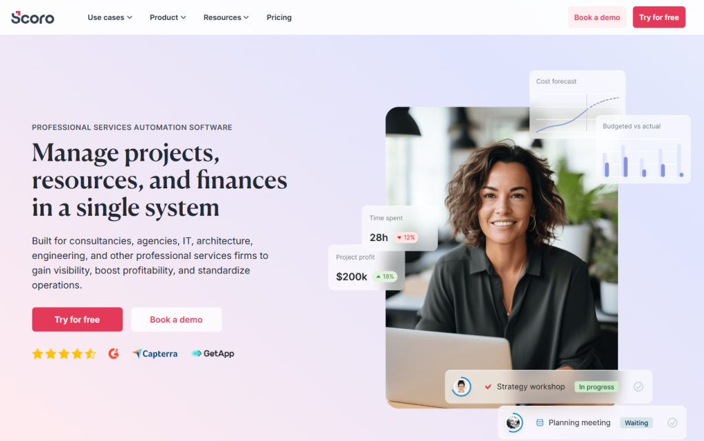 mavenlink altenrtaives scoro