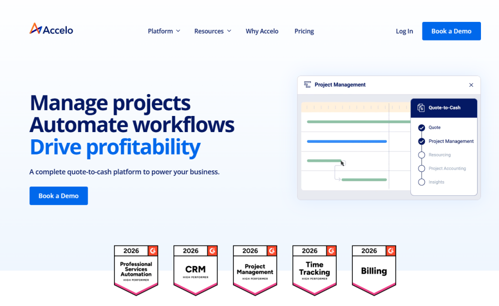 mavenlink alterntaive - Accelo 