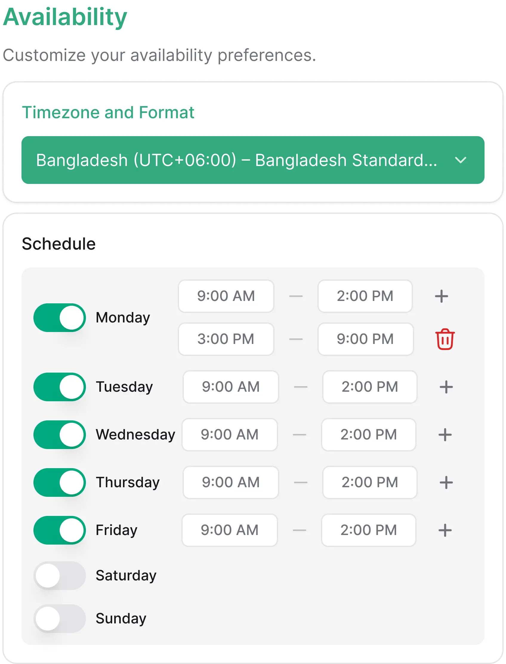 Never worry about time zones again