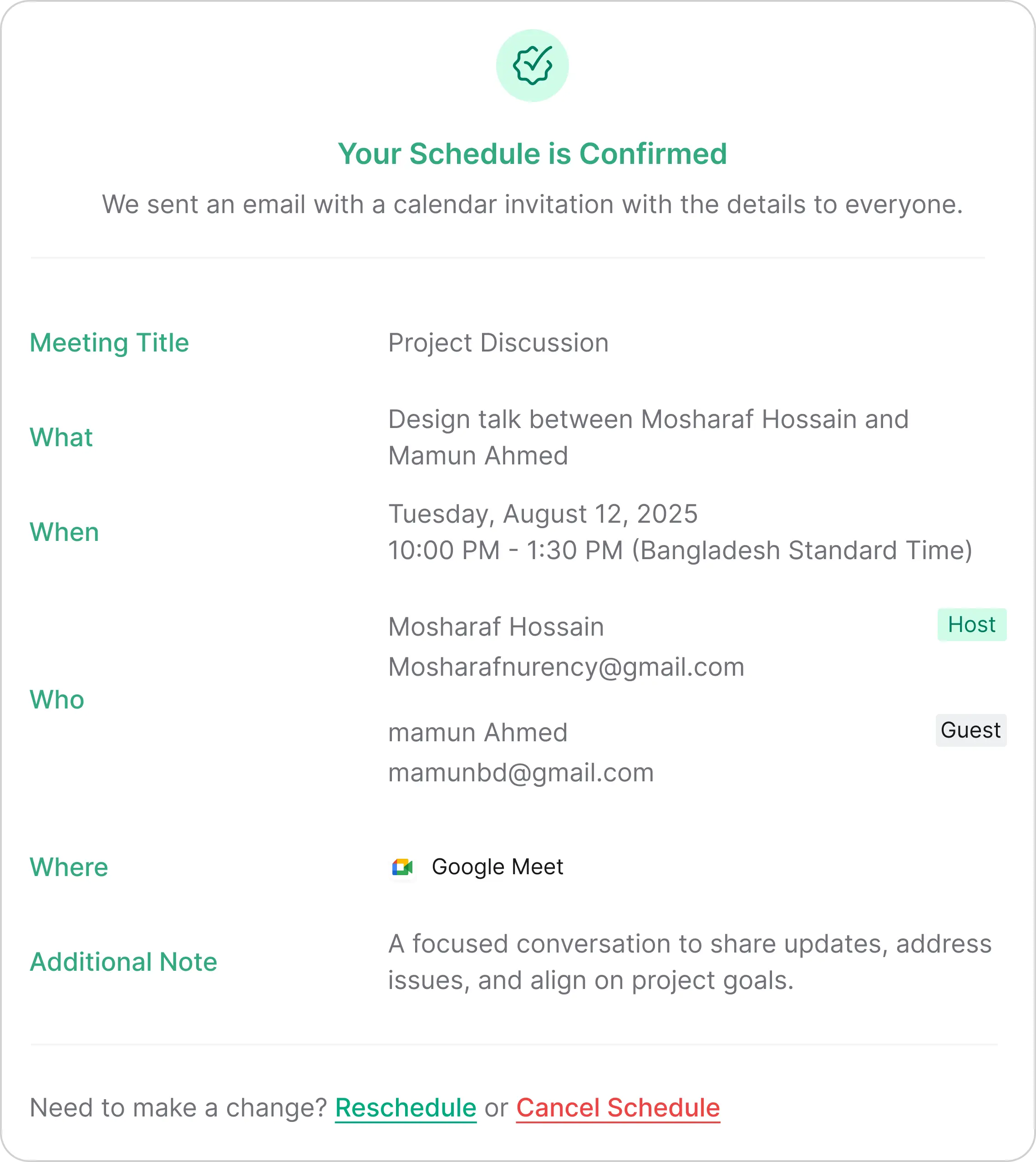 Spend time connecting, not coordinating
