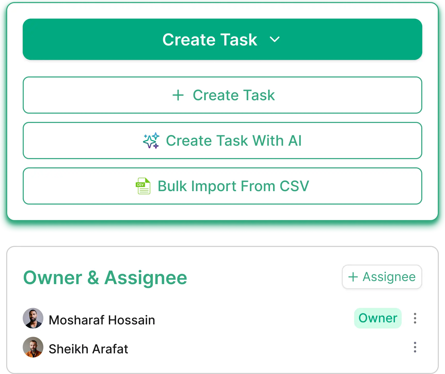 Create Tasks to Move Deals Forward