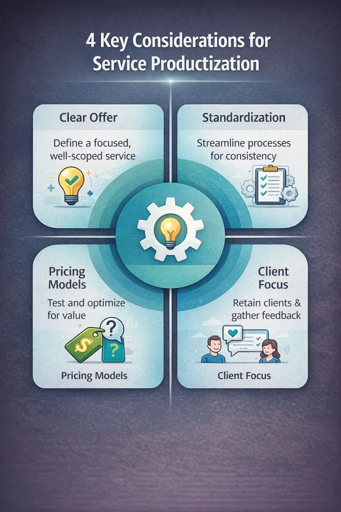 strategy for productized services