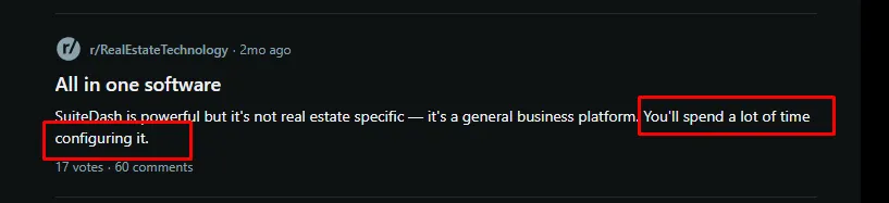 Reddit suitedash review