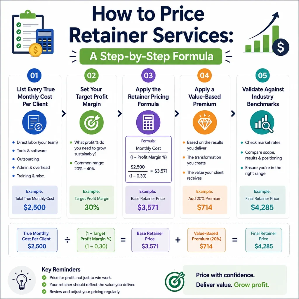 How to Price Retainer Services