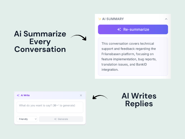AI Writes Replies and Summarizes Every Conversation