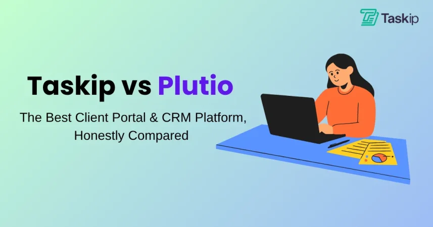 Taskip vs Plutio (2026): The Best Client Portal & CRM Platform, Honestly Compared