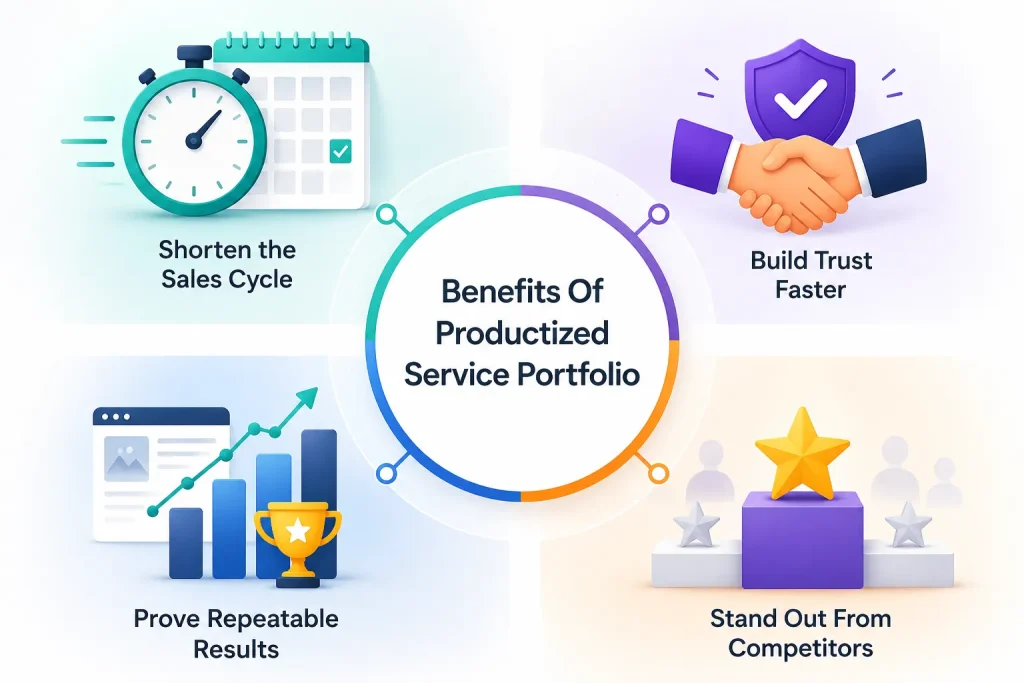 benefits of productized service portfolio