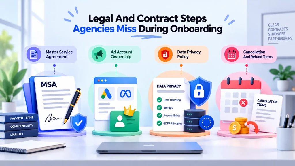 Legal And Contract Steps Marketing Agencies Miss During Onboarding