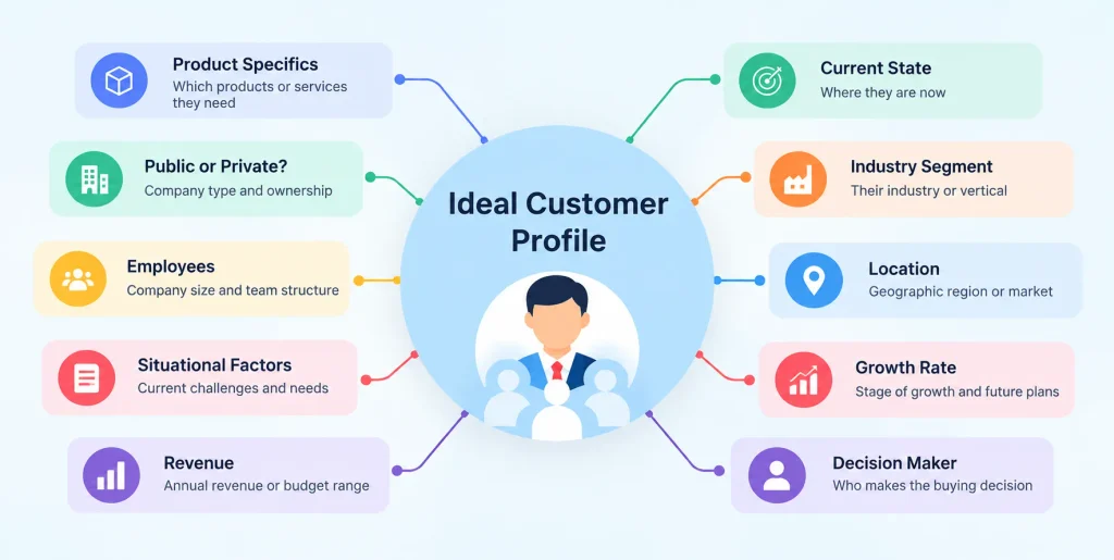 idea; customer profile for lead scoring
