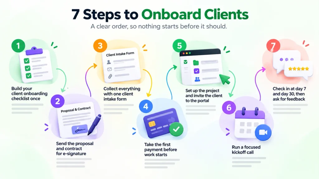 How to Onboard Clients Without the Email in 7 Steps