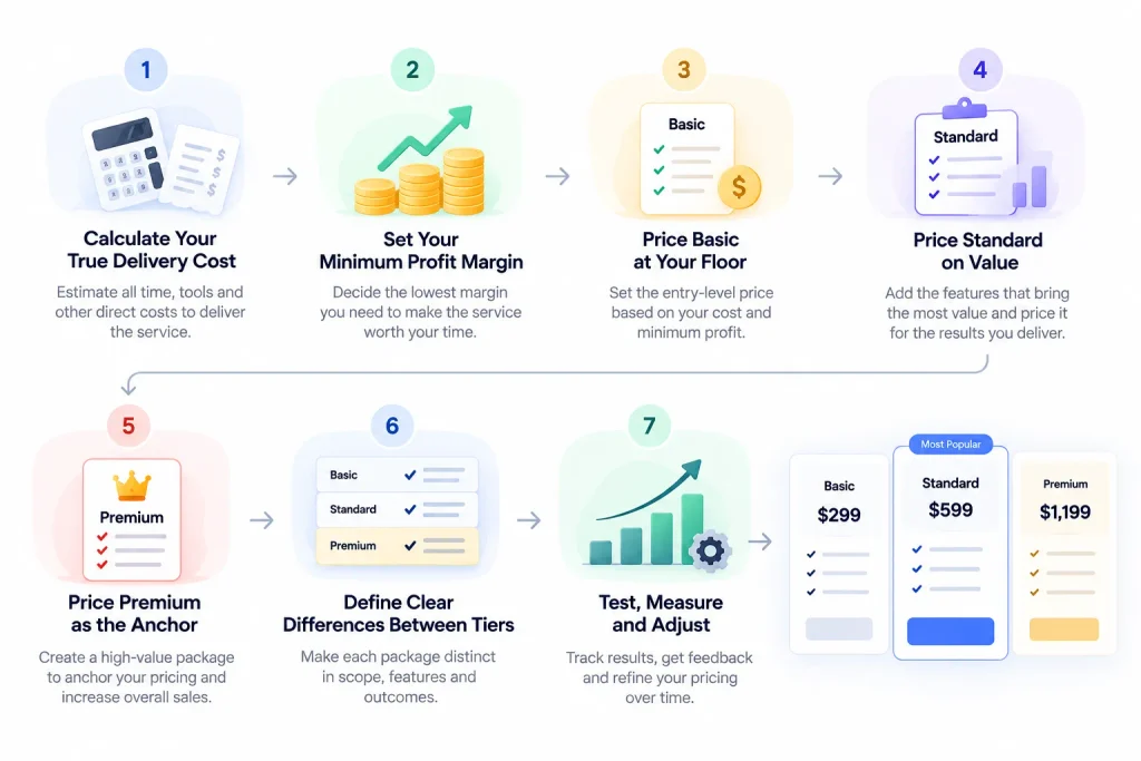 How to Price a Productized Service in 7 Steps
