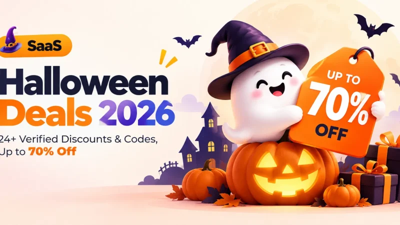SaaS Halloween Deals 2026: 24+ Verified Discounts & Codes, Up to 70% Off