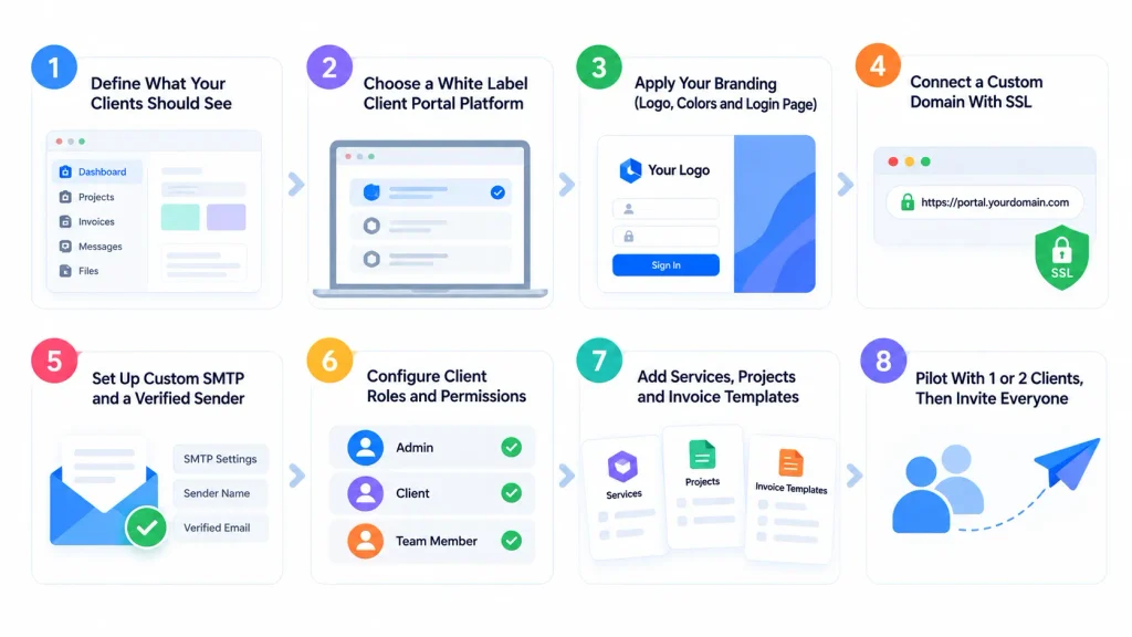 How to Set Up a White Label Client Portal